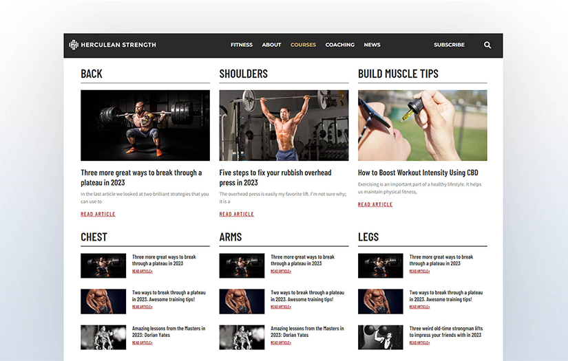 Herculean Strength screenshot 1