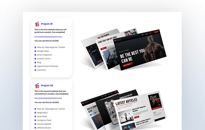 The Complete Web Design Course screenshot 1