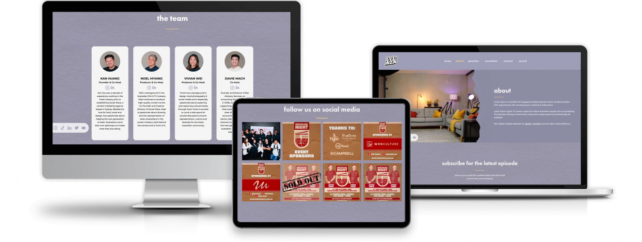 Asian Podcasts Website screenshot 1