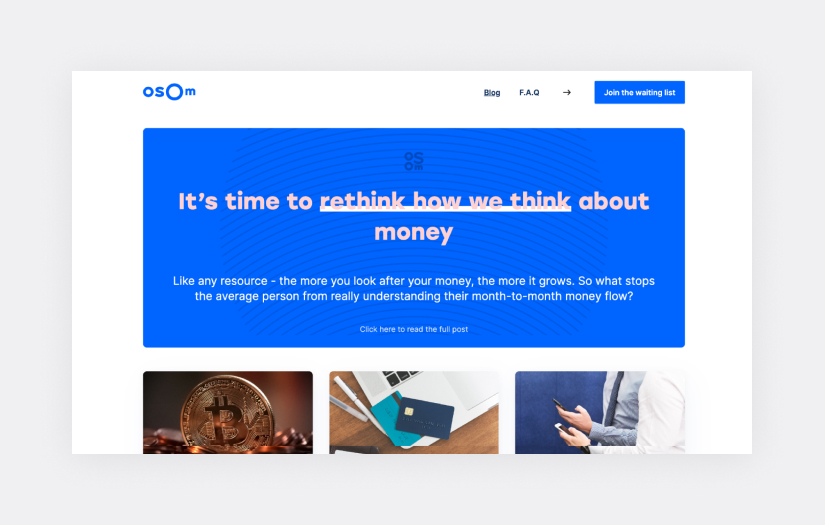 Osom. Your all-in-one money solution screenshot 3