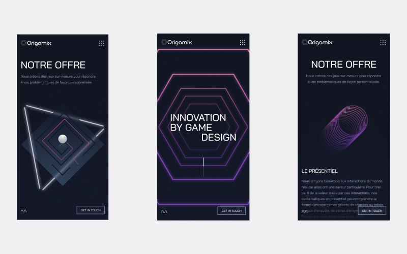 Origamix screenshot 2