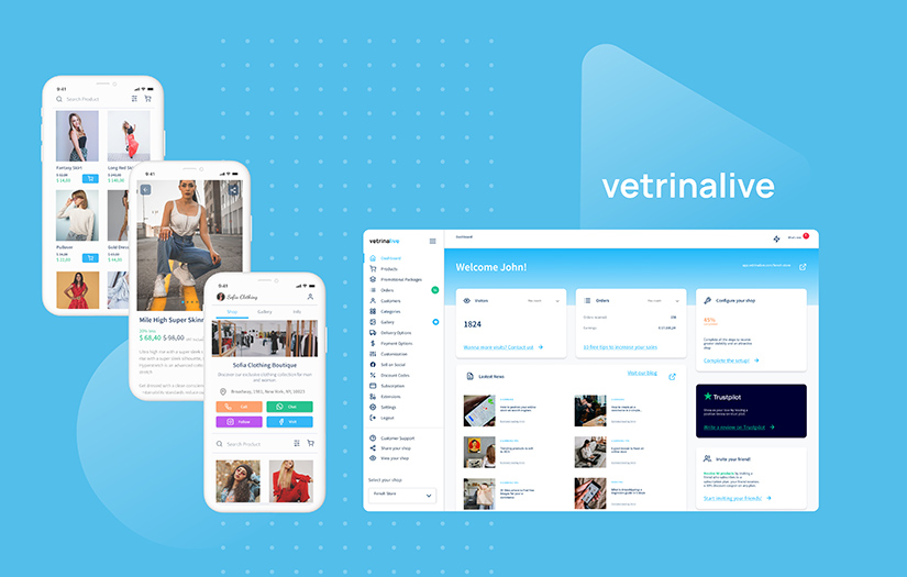 VetrinaLive – E-Commerce screenshot 1