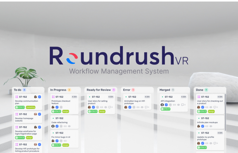 Roundrush VR screenshot 1
