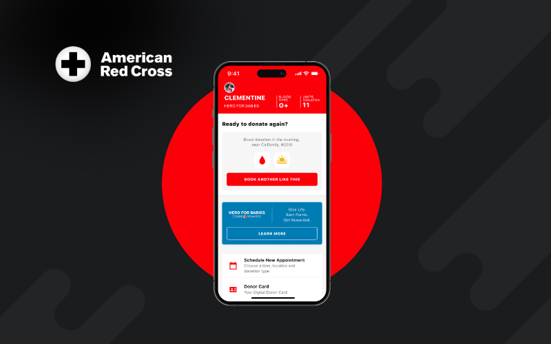 American Red Cross - The world's first blood tracking app screenshot 2