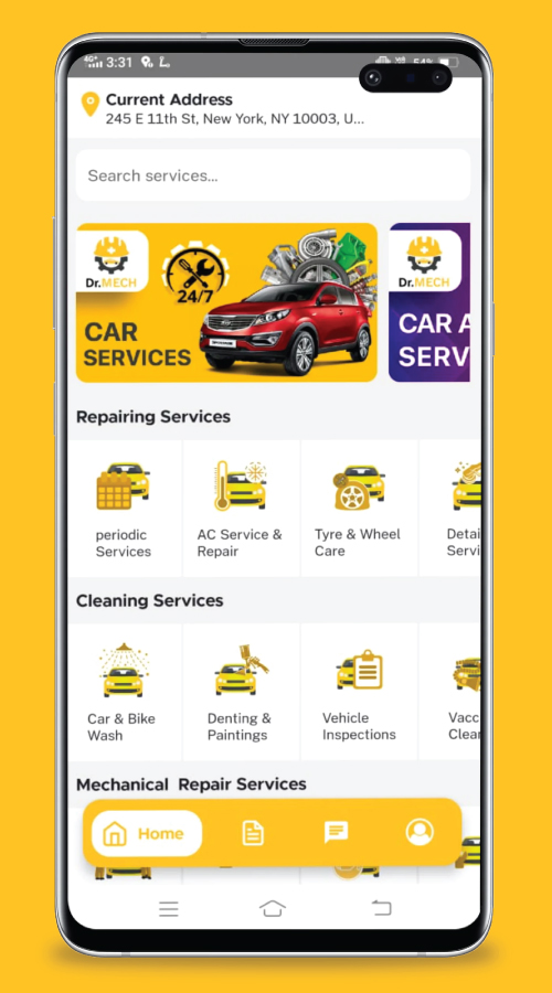 Trusted Automotive app for car services - Dr.Mech screenshot 1
