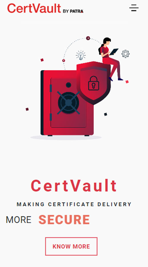 CERTVAULT screenshot 1