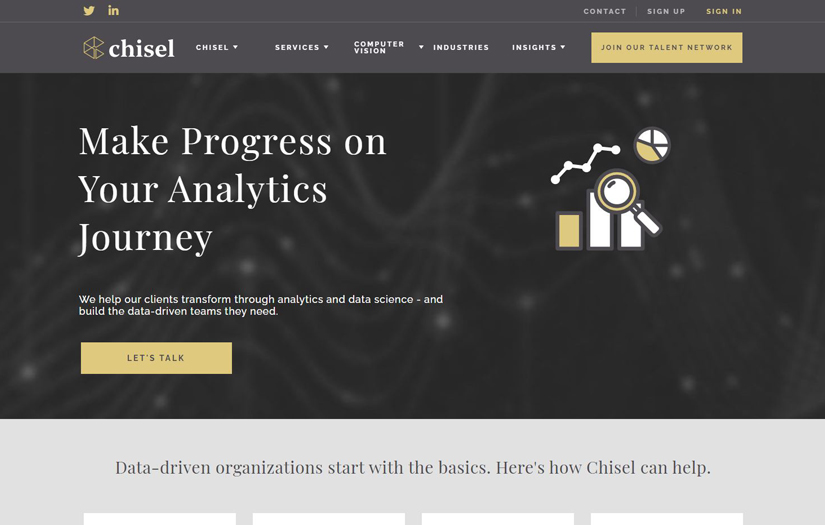Chisel Analytics screenshot 2