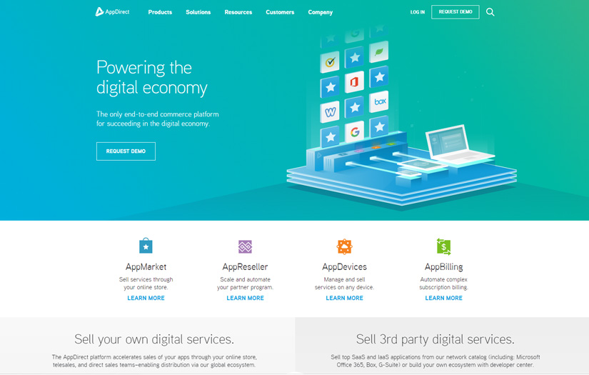 AppDirect integration to Swisscom screenshot 1