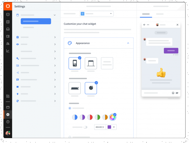LiveChat screenshot 2
