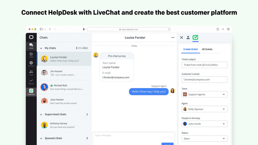 HelpDesk screenshot 2