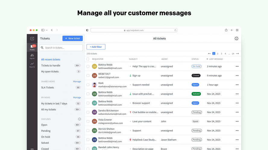 HelpDesk screenshot 3