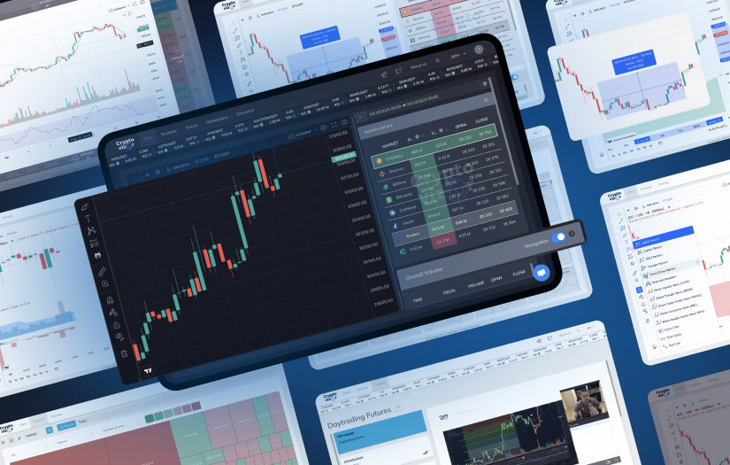 Custom cryptocurrency analytics service design and development screenshot 1