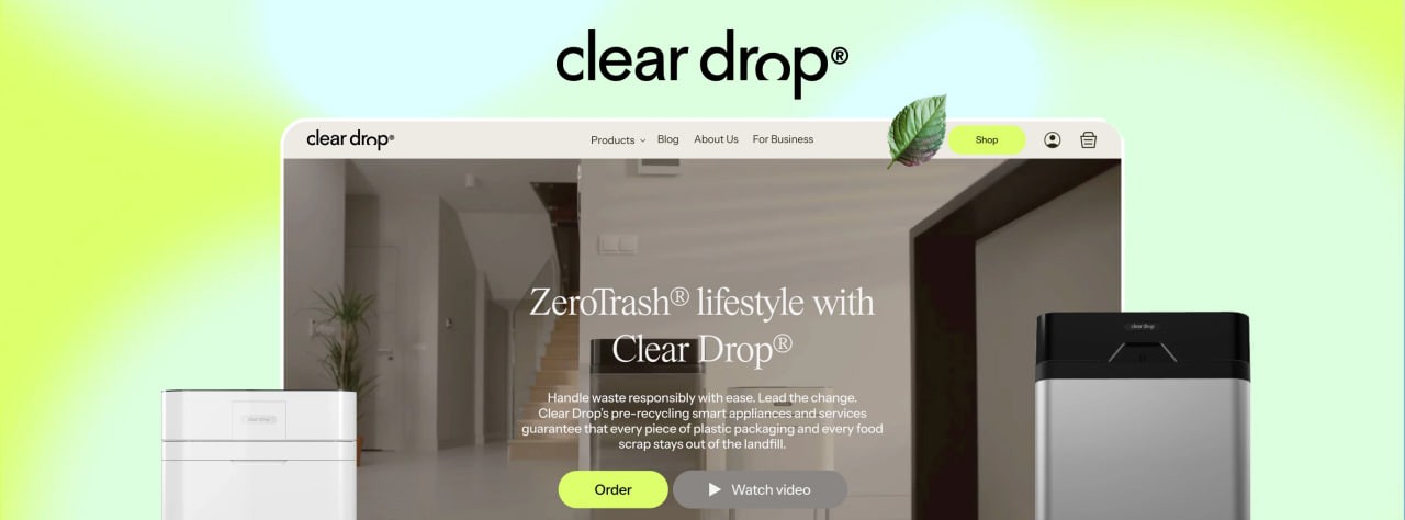 Shopify Development with Custom Subscription Logic for One Clear Drop — Zero-Waste E-commerce screenshot 1
