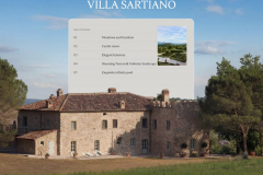 WordPress Design & Development for Villa Sartiano