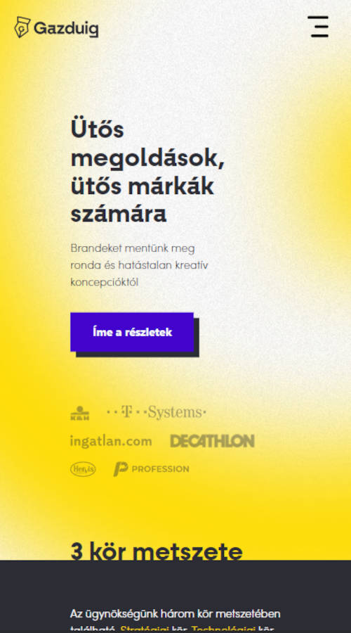 Stunning website and custom CMS for a Marketing Agency screenshot 2