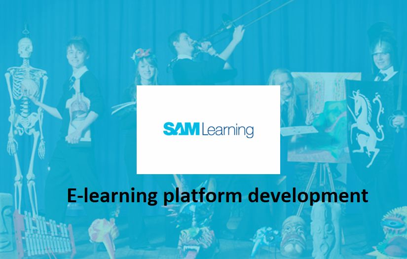 Sam Learning Web Portal Development screenshot 1