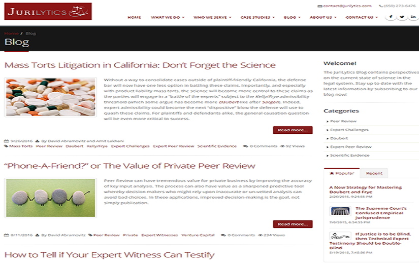 JURILYTICS - Peer Review System for Attorneys & Judges [ Web App ] screenshot 2