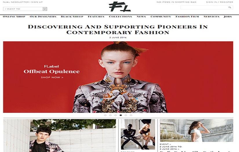 Global Fashion Designer's Platform  ( E-Commerce : B2C) screenshot 1