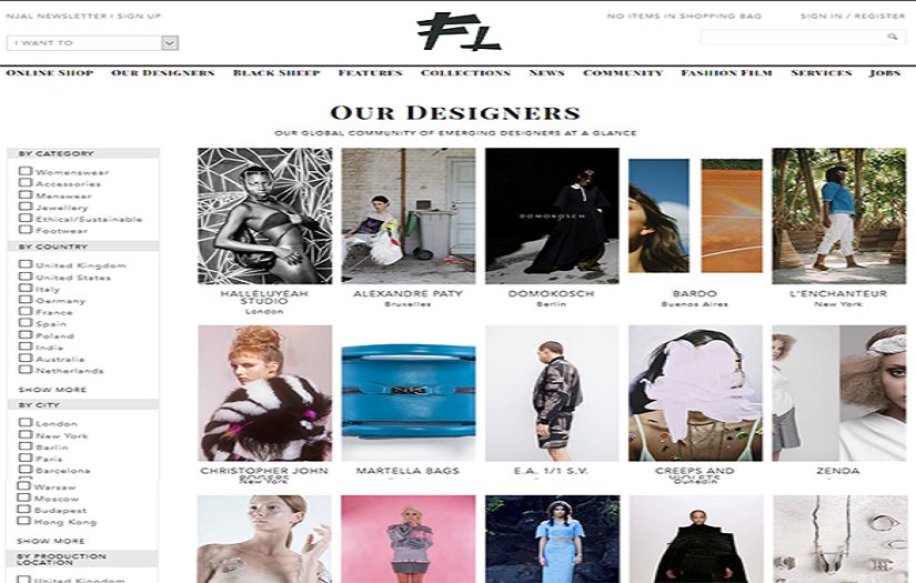 Global Fashion Designer's Platform  ( E-Commerce : B2C) screenshot 2