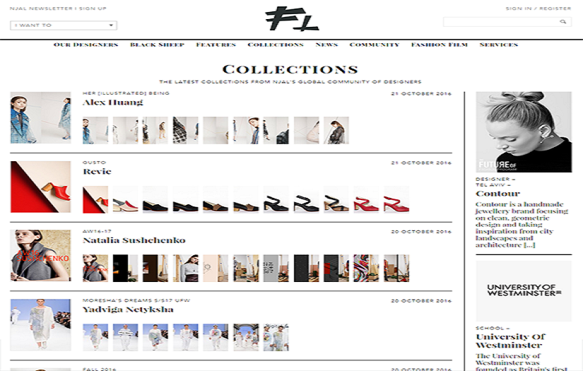 Global Fashion Designer's Platform  ( E-Commerce : B2C) screenshot 3