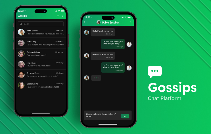 Gossips - Chat Platform screenshot 1