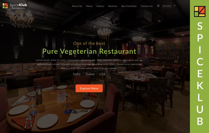 SpiceKlub screenshot 1