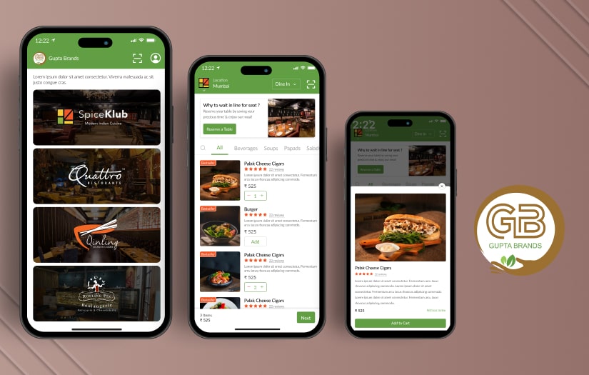 Gupta Brands App screenshot 1