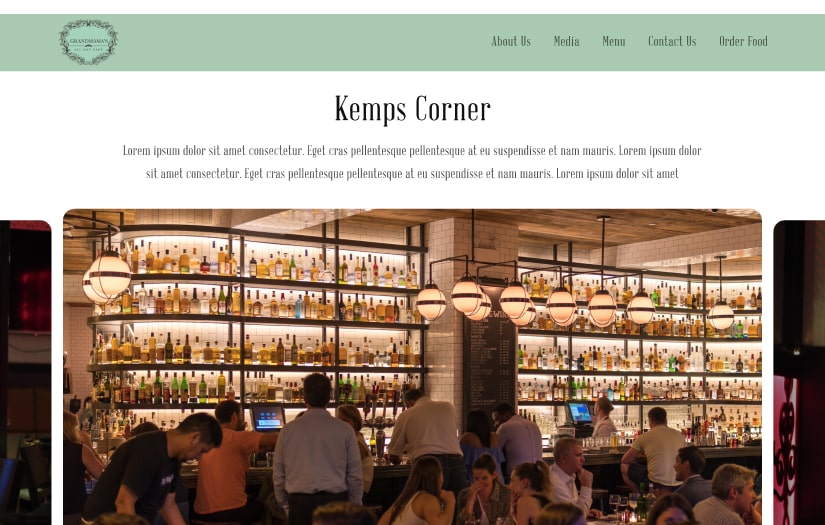 Grandmama's Cafe screenshot 1