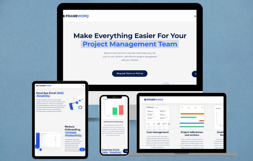 Frameworq -Online Project Management made easier screenshot 1