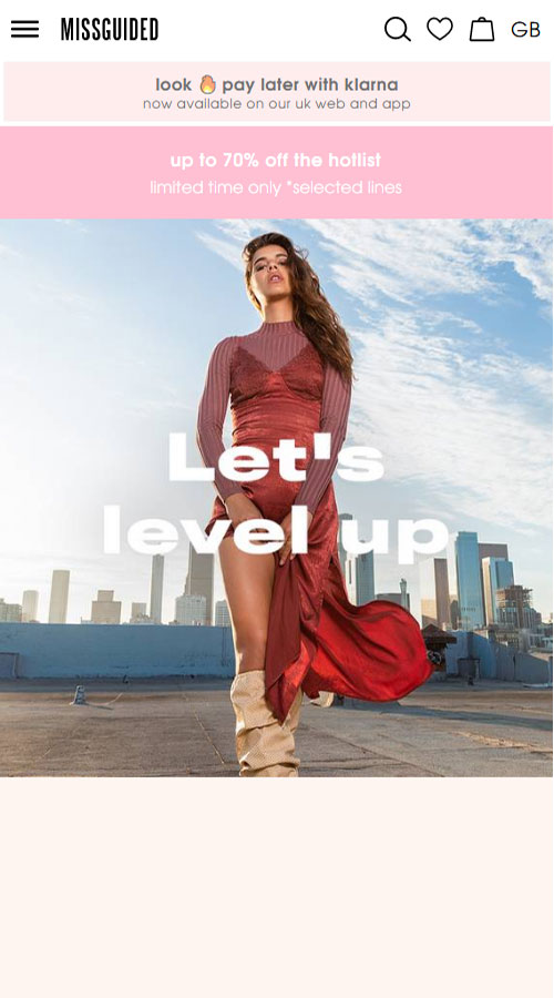 Missguided screenshot 1