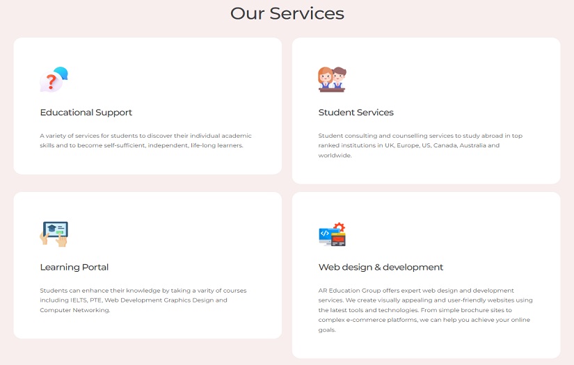 Education & Consultancy Services screenshot 2