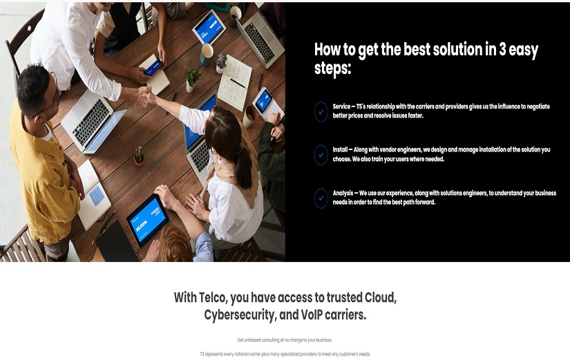 Telco Solutions screenshot 2