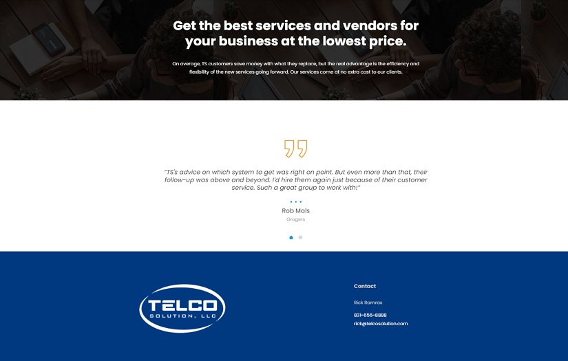 Telco Solutions screenshot 1
