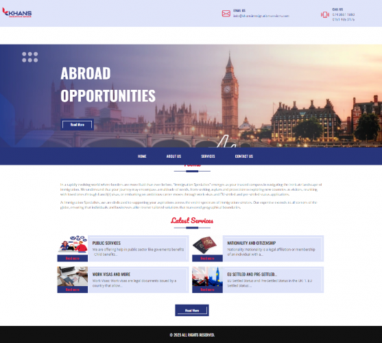 Khans Immigration Advisor screenshot 1