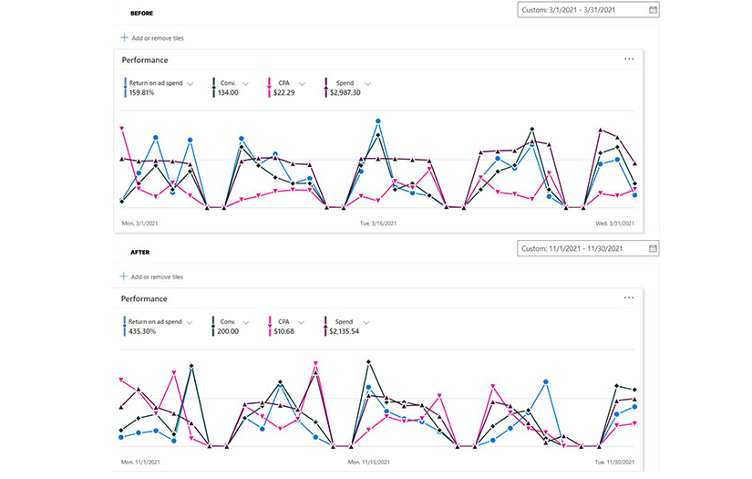 PPC case study - US-based law-related company screenshot 2
