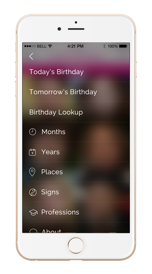 Famous Birthdays screenshot 2