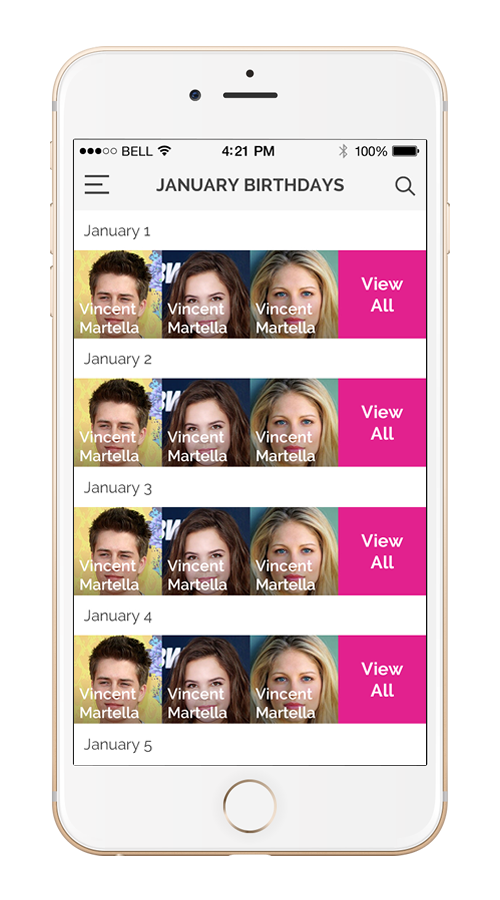 Famous Birthdays screenshot 3