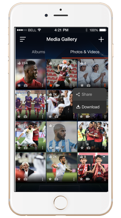 Fan engagement platform for AGL screenshot 2