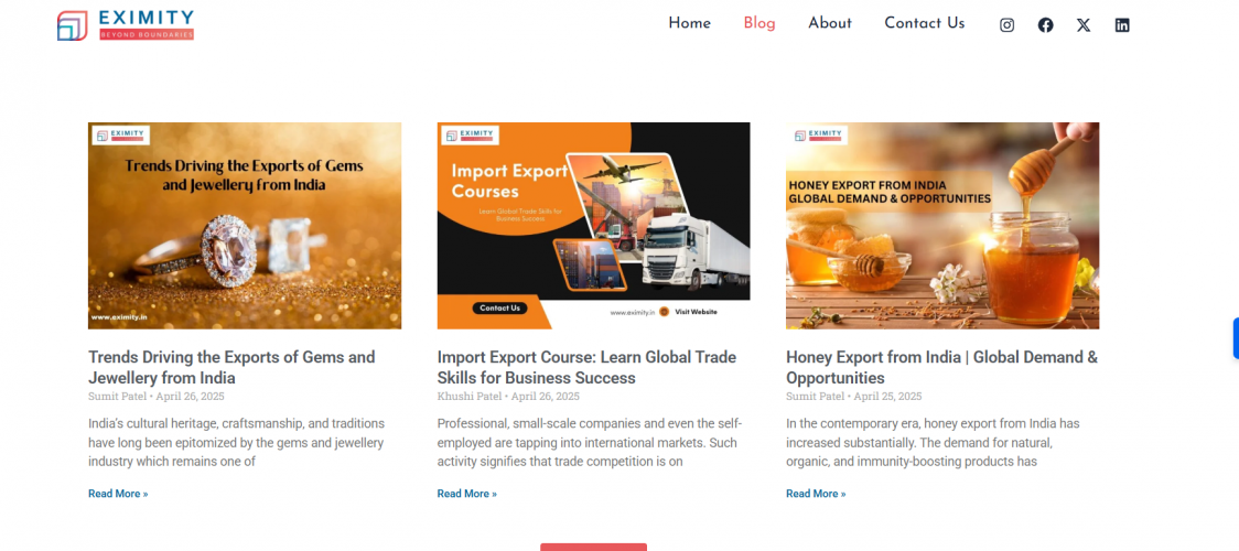 Eximity screenshot 1