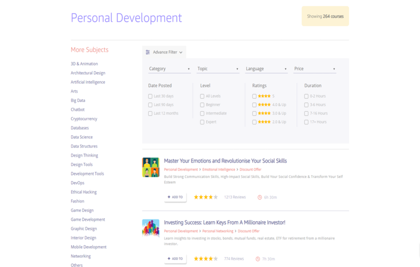 coursesity screenshot 1