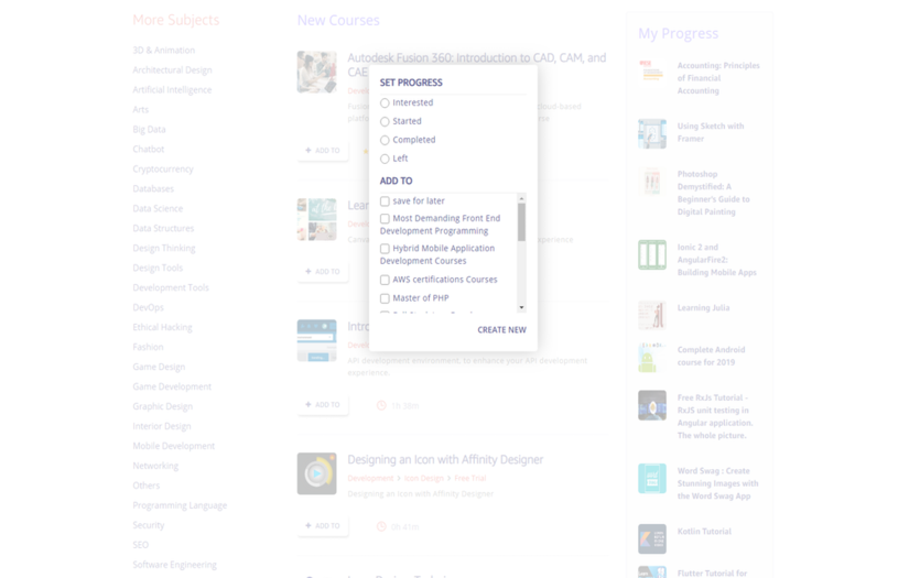 coursesity screenshot 4
