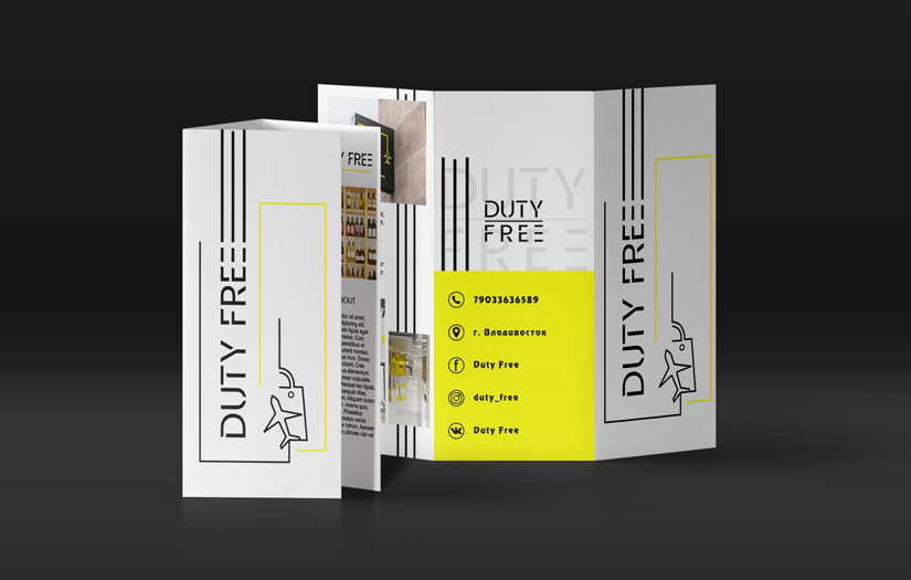 Branding & Design for DUTY FREE screenshot 2