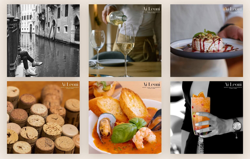 SMM & Photoshoot for Ai Leoni restaurant screenshot 1