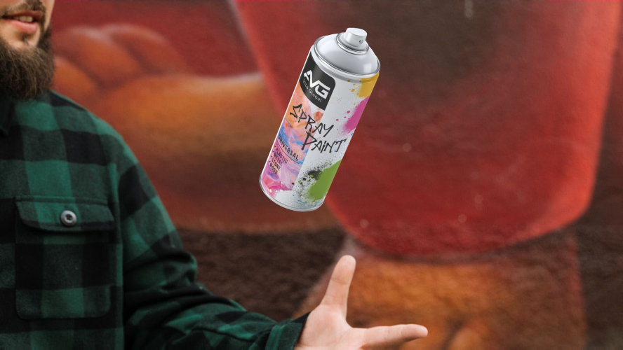 Bottle packaging design for AVG Vite Global screenshot 2