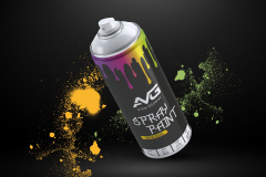 Bottle packaging design for AVG Vite Global