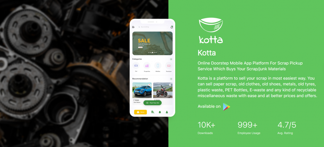 Mobile app development screenshot 1