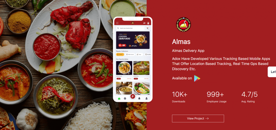 Delivery App screenshot 1