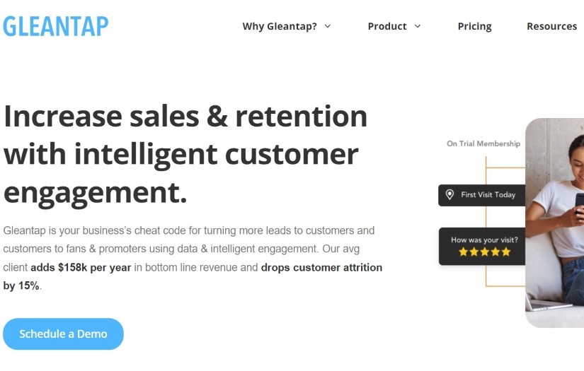 Gleantap screenshot 1