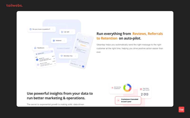 Gleantap screenshot 3