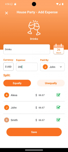 Exsplit App screenshot 3